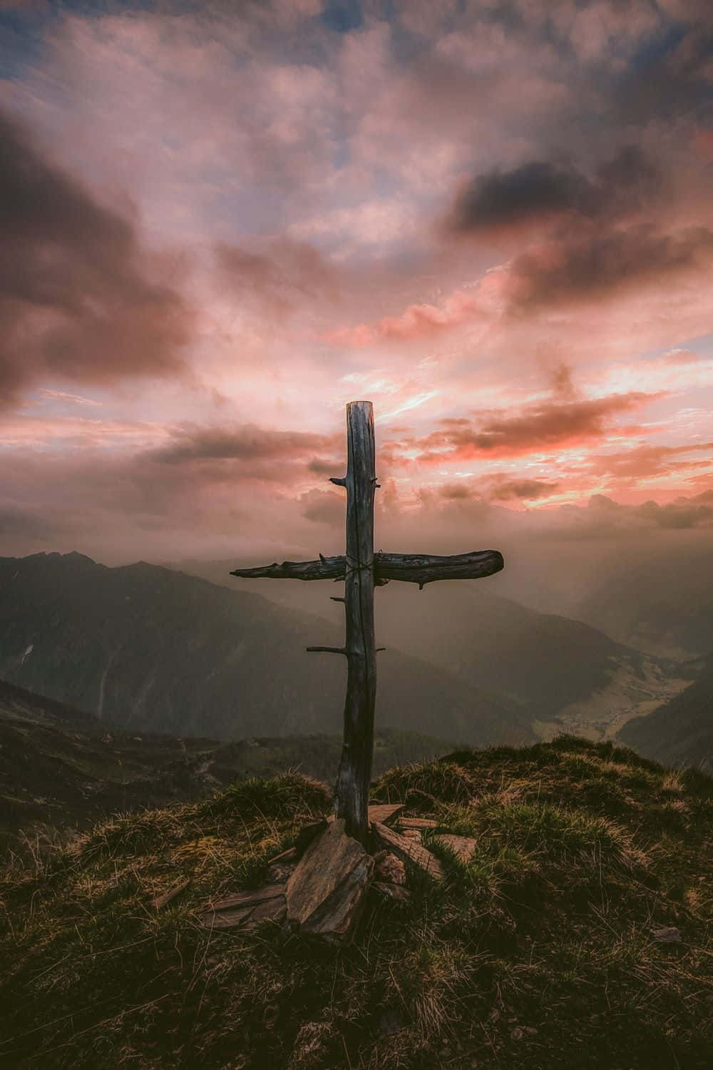 The Simplistic Design Of The Cross Phone Unlocks Technology For All Wallpaper