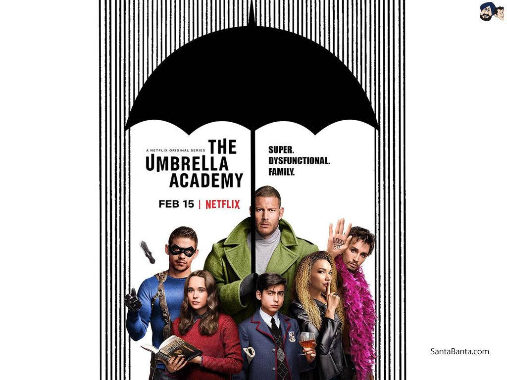 The Umbrella Academy Premiere Poster Wallpaper