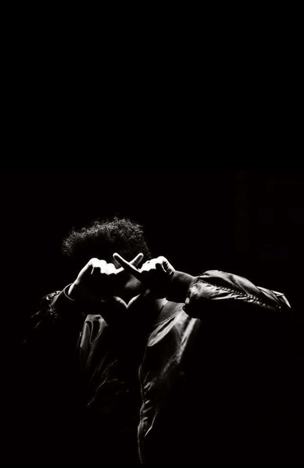 The Weeknd Fan Poster Iphone Wallpaper