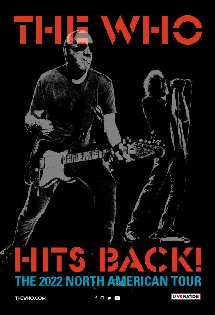 The Who Hits Back 2022 American Tour Wallpaper