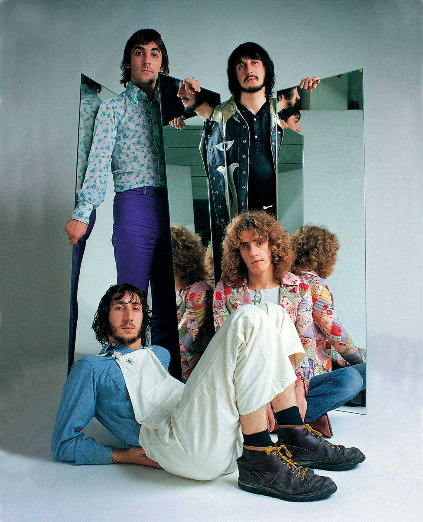 The Who Rock Band - Four Legendary Artists Wallpaper