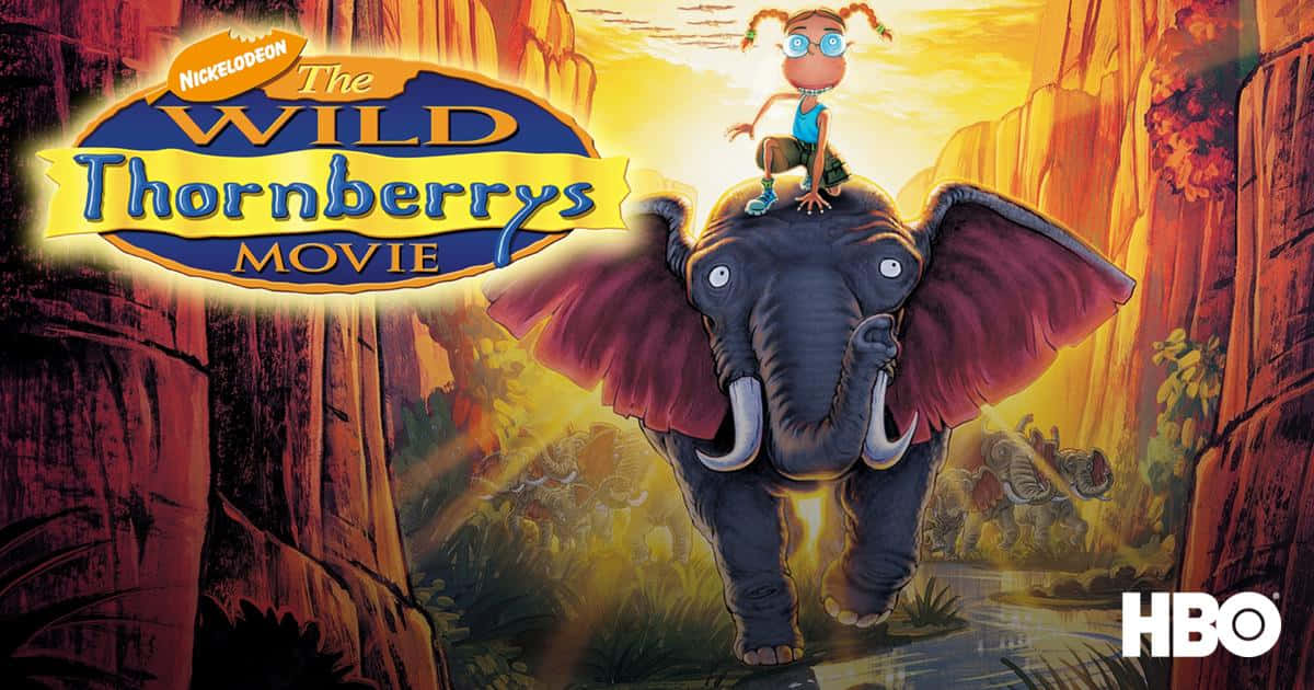 The Wild Thornberrys Family Exploring The Wild In Their Comvee With A Native Fauna. Wallpaper