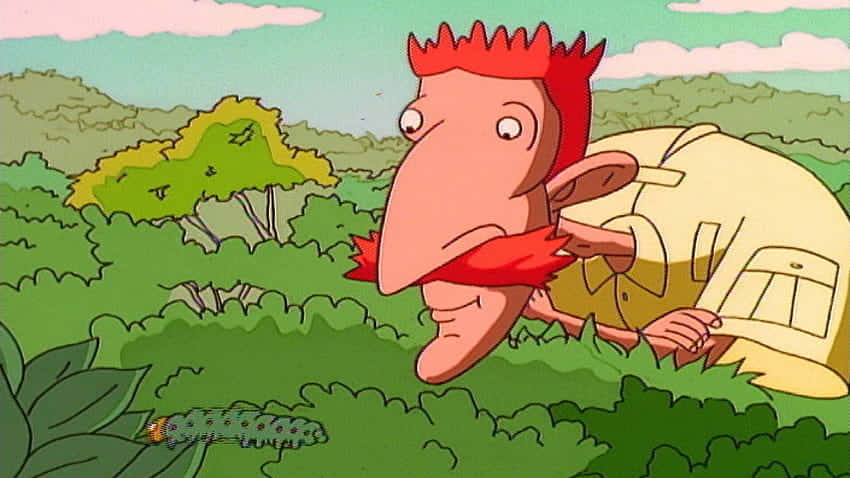 The Wild Thornberrys Nigel With A Caterpillar Wallpaper