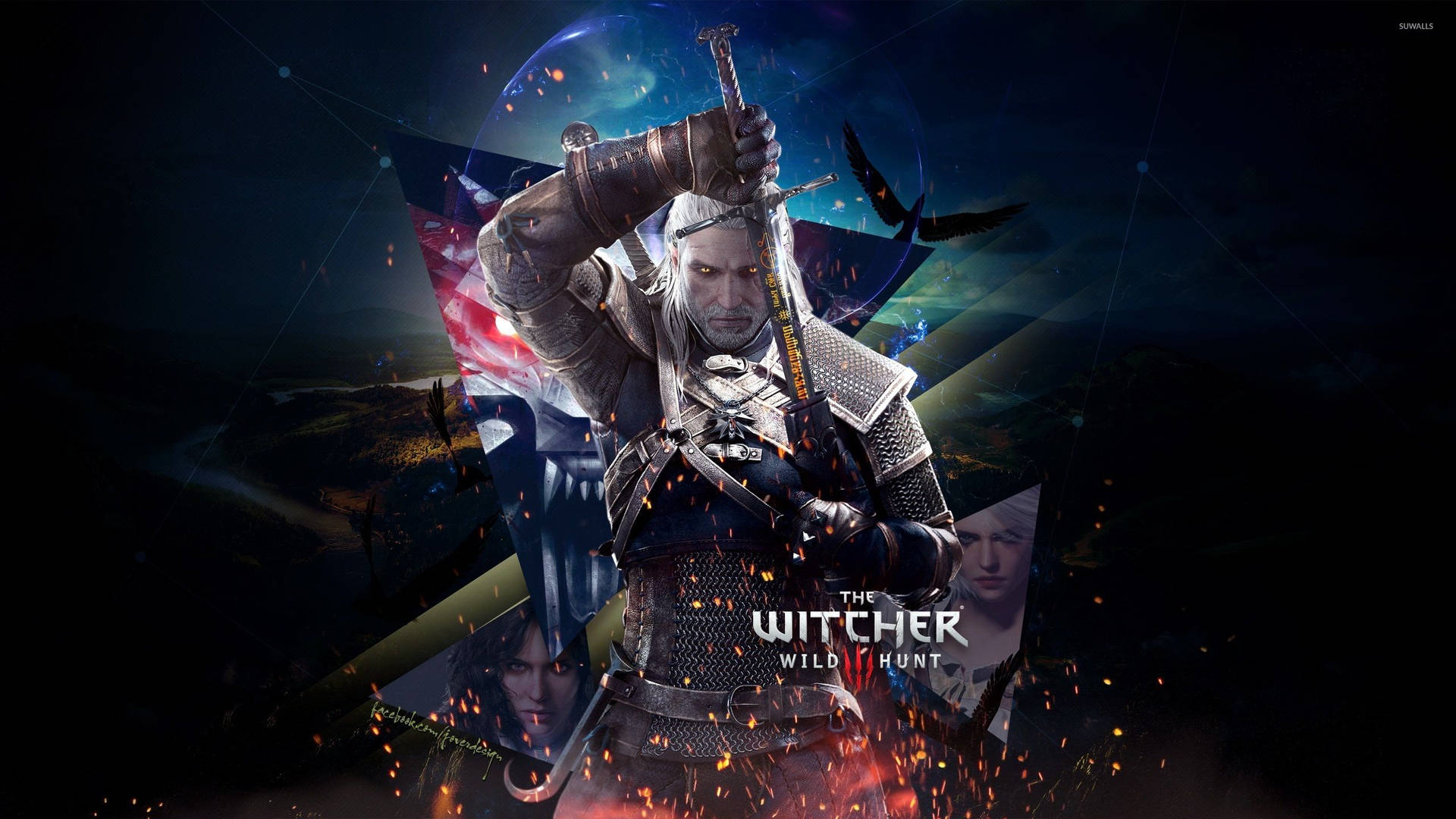 Ciri Witcher x Cyberpunk 2077 HD Games Wallpapers, HD Wallpapers