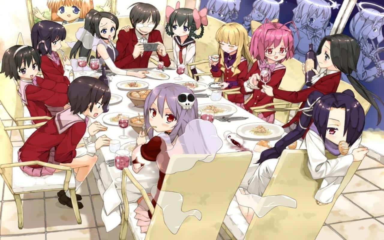 The World God Only Knows Dinner Wallpaper