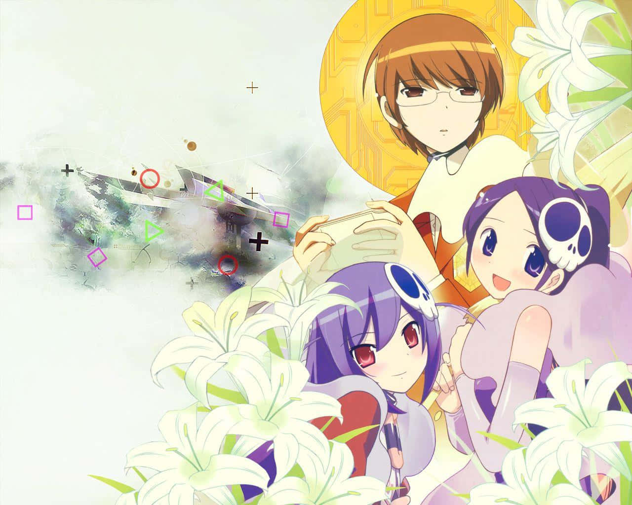 The World God Only Knows Flowers Wallpaper