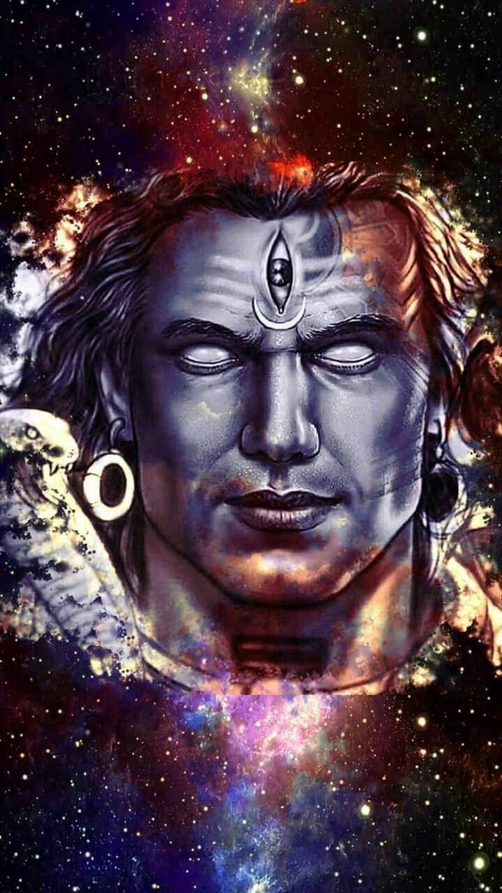 The Wrathful Manifestation Of Lord Shiva In His Furious Avatar Wallpaper