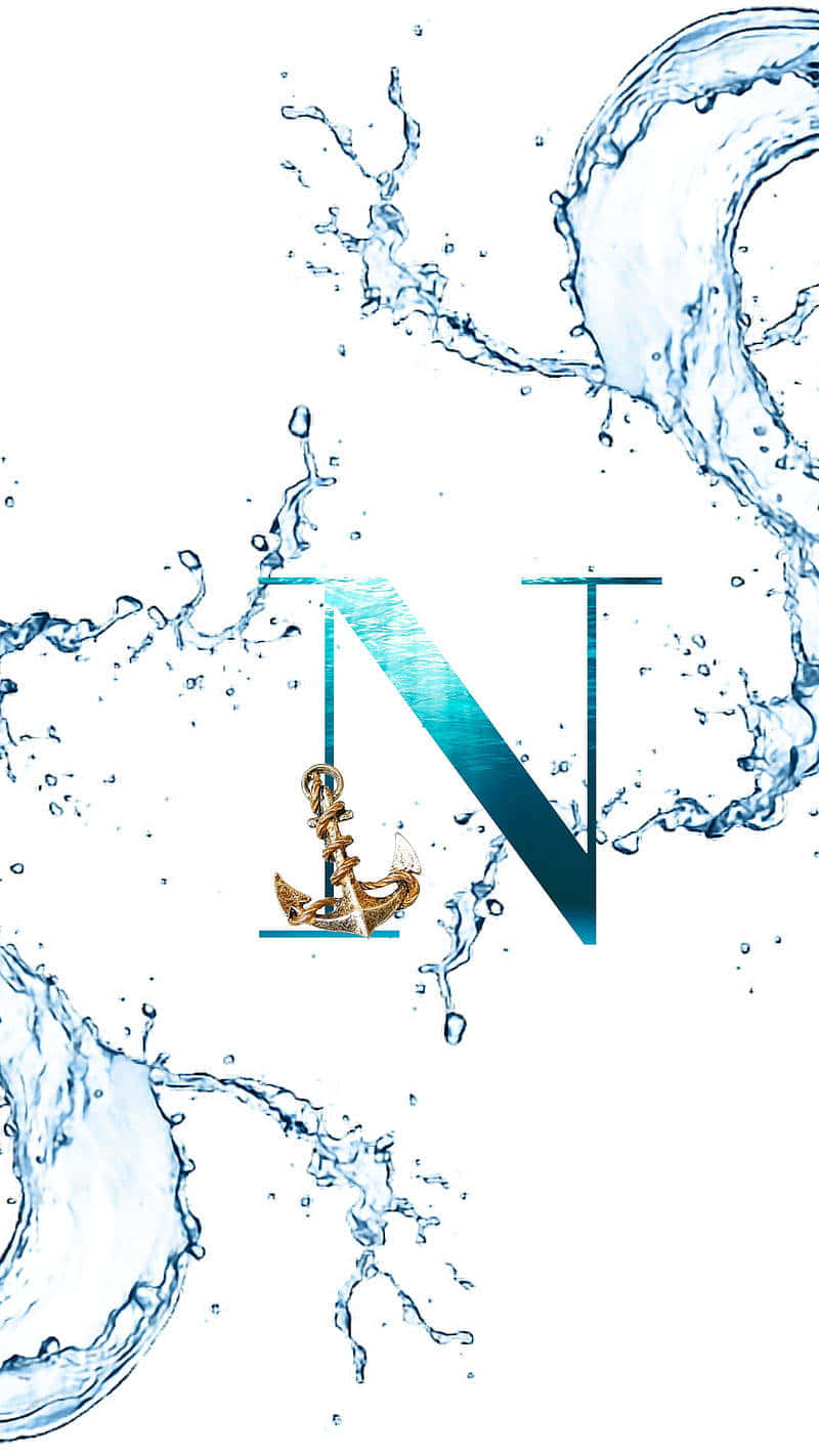 Themed Letter N Initial Wallpaper