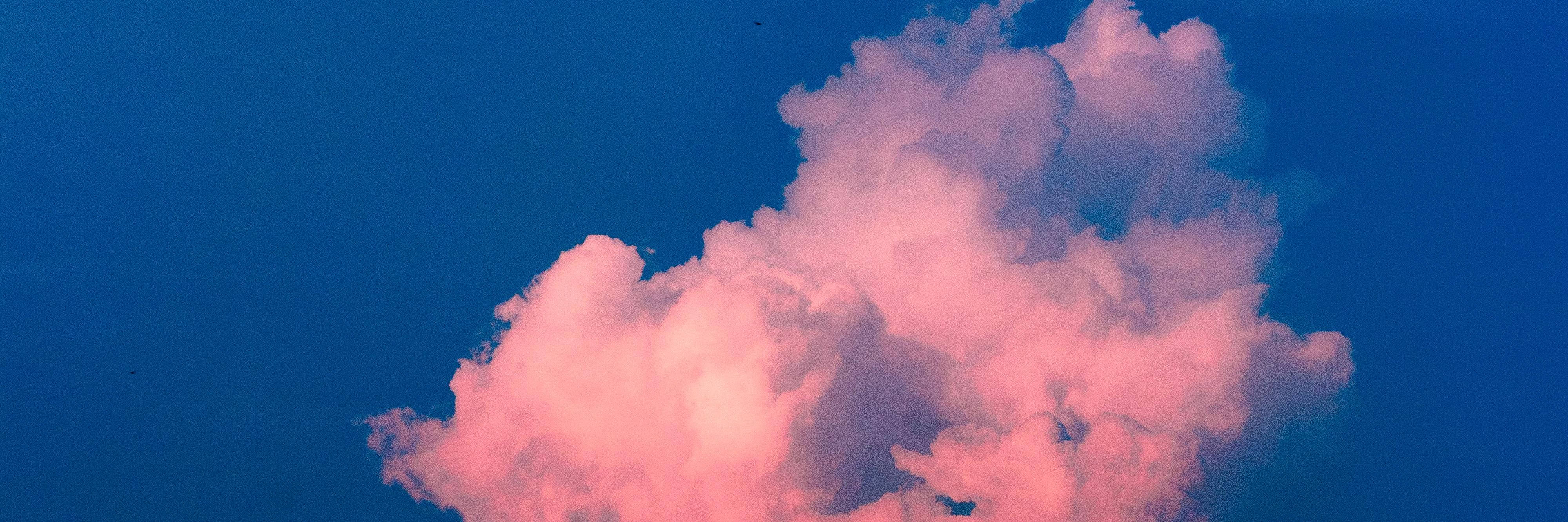 Thick Vintage Aesthetic Cloud Wallpaper