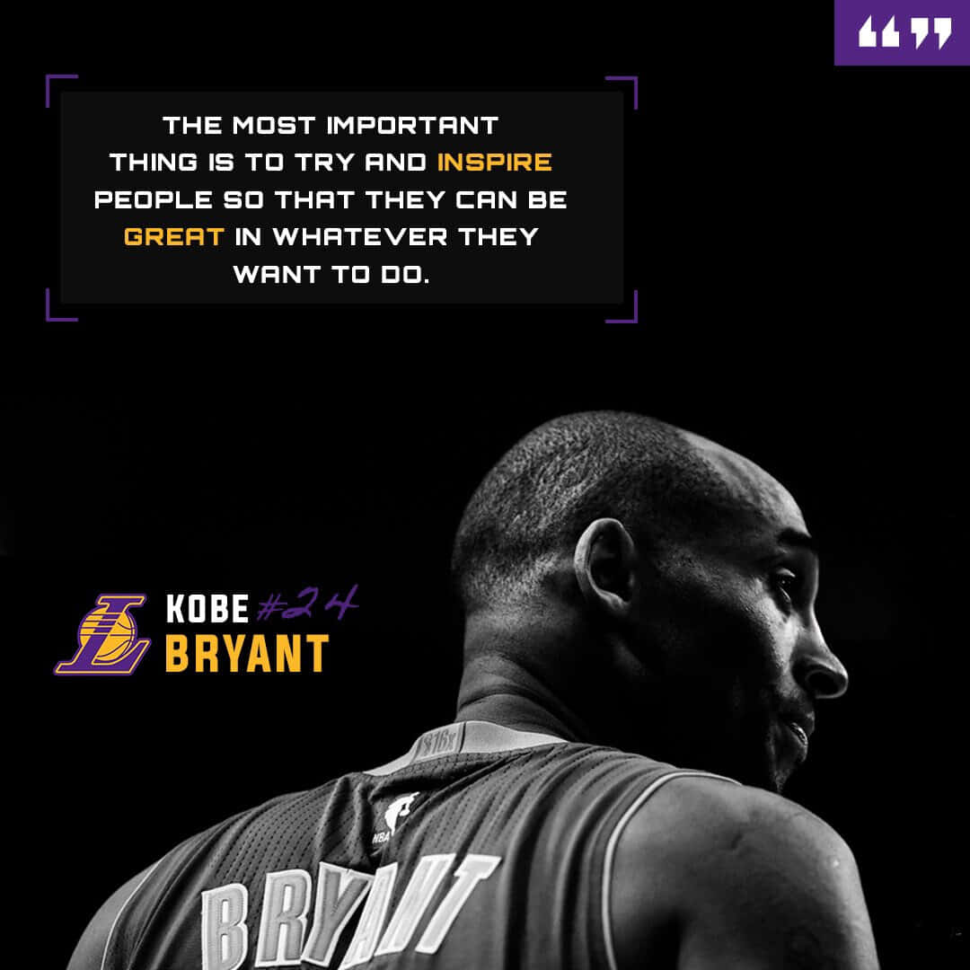 This Photo Embodies Mamba Mentality Wallpaper