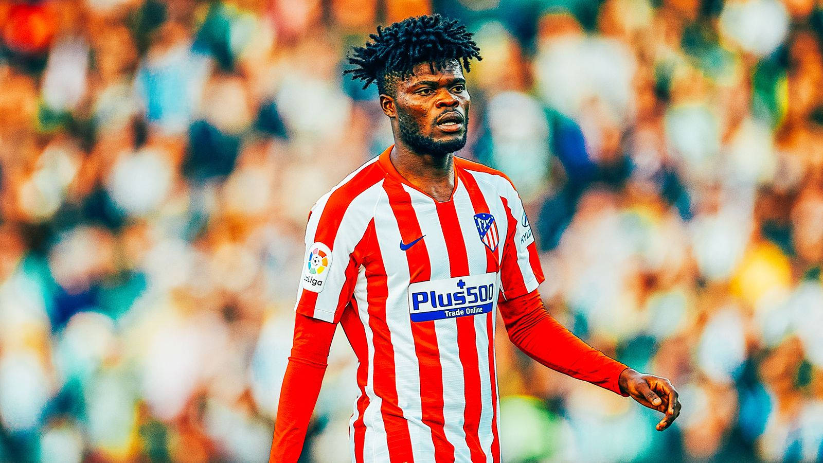 Thomas Partey In The Stadium Wallpaper