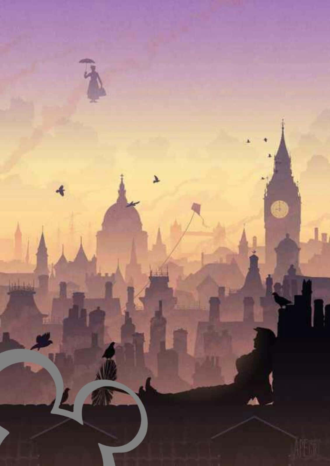 Timeless Mary Poppins Brings A World Of Magic And Wonder Wallpaper