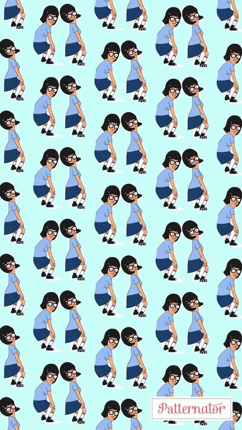 Tina Belcher Dancing Wallpaper