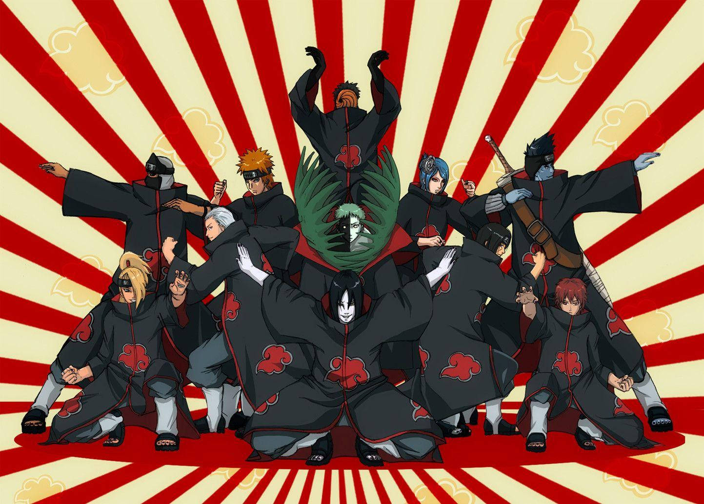 Tobi Naruto Akatsuki Clan Wallpaper