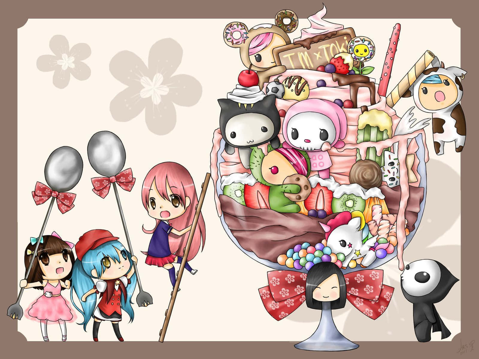 Tokidoki Overload Wallpaper