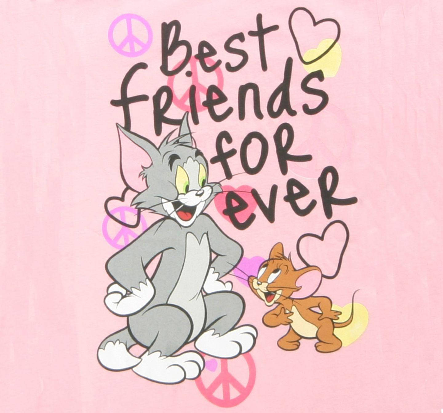 Tom And Jerry Best Friends Forever Wallpaper