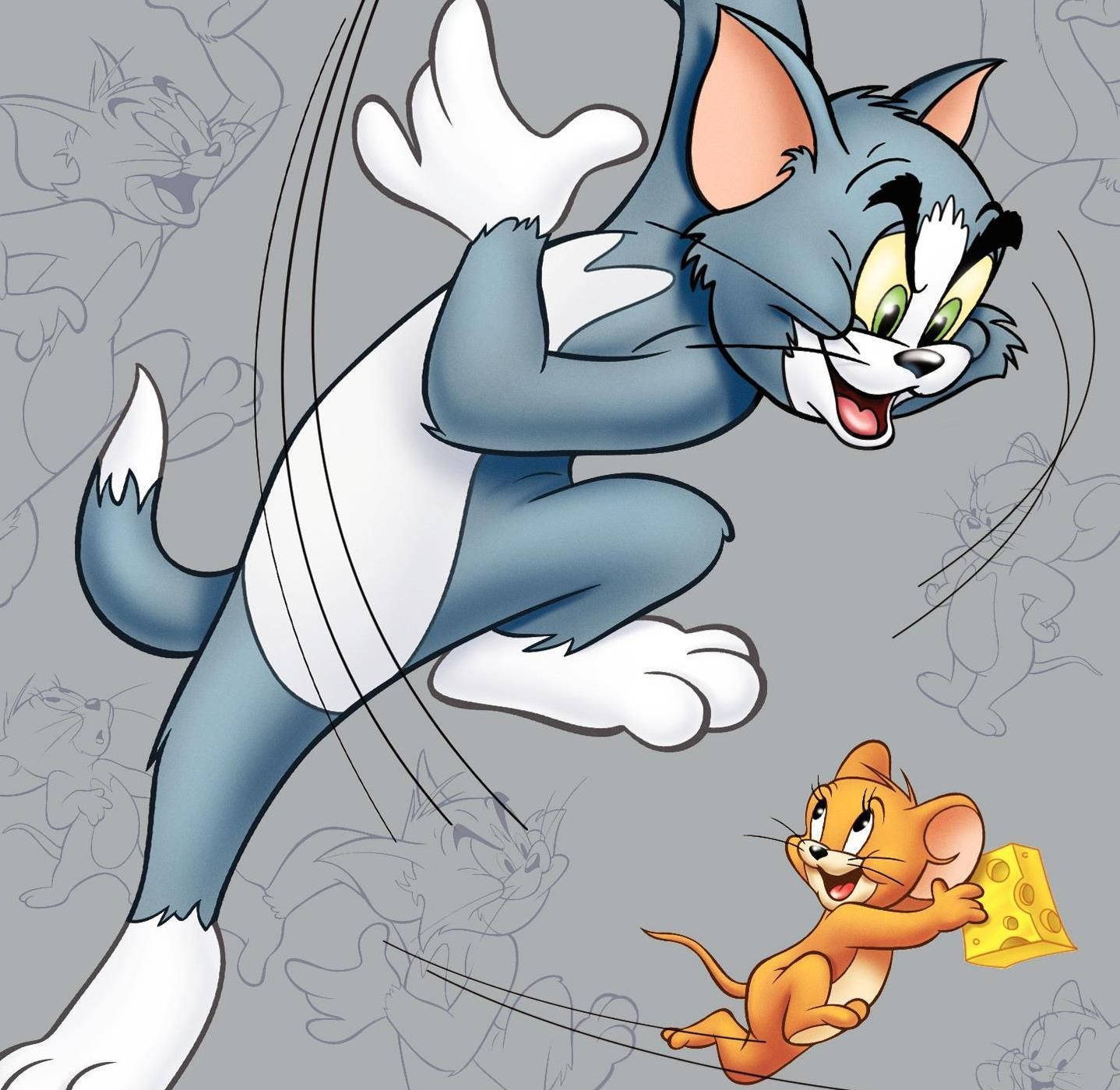 Tom And Jerry Cartoon Chase Art Wallpaper