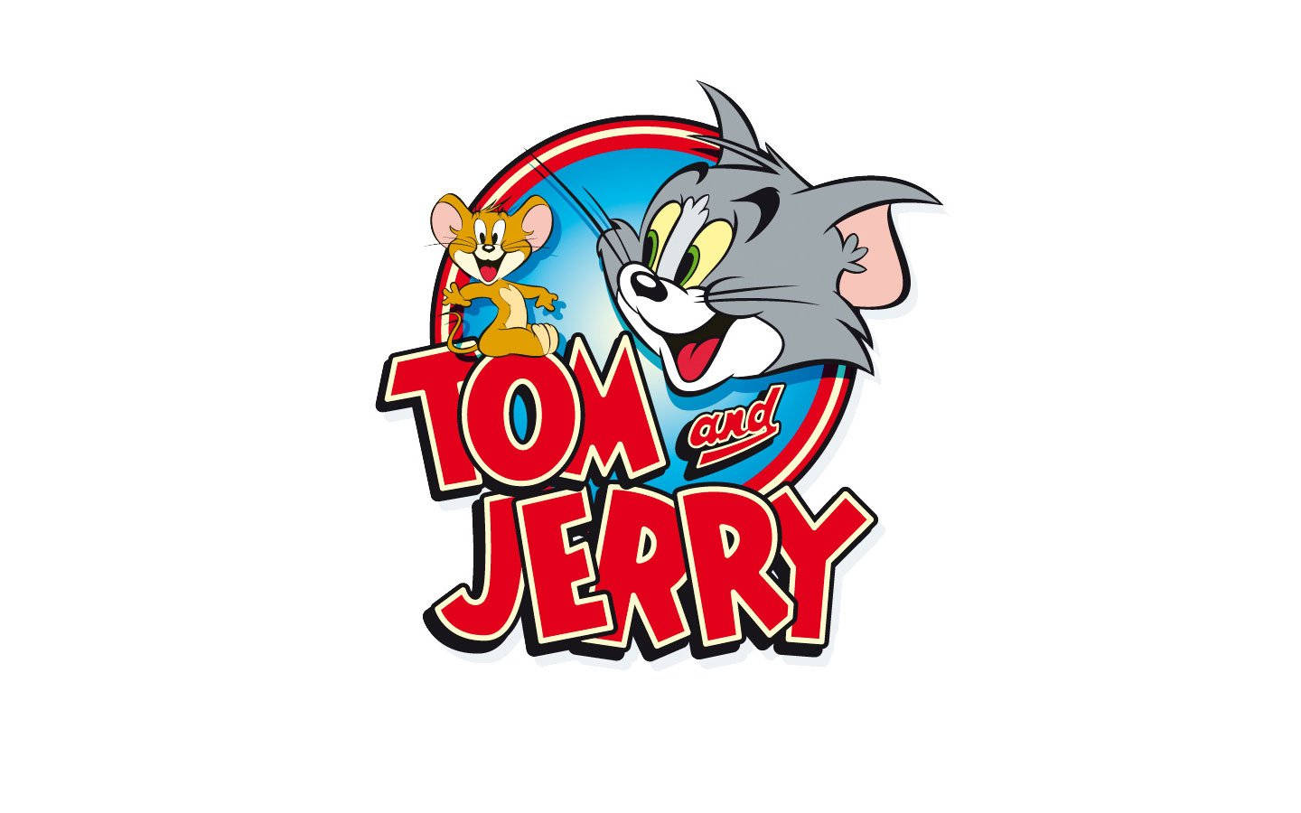 Tom And Jerry Cartoon Classic Logo Wallpaper