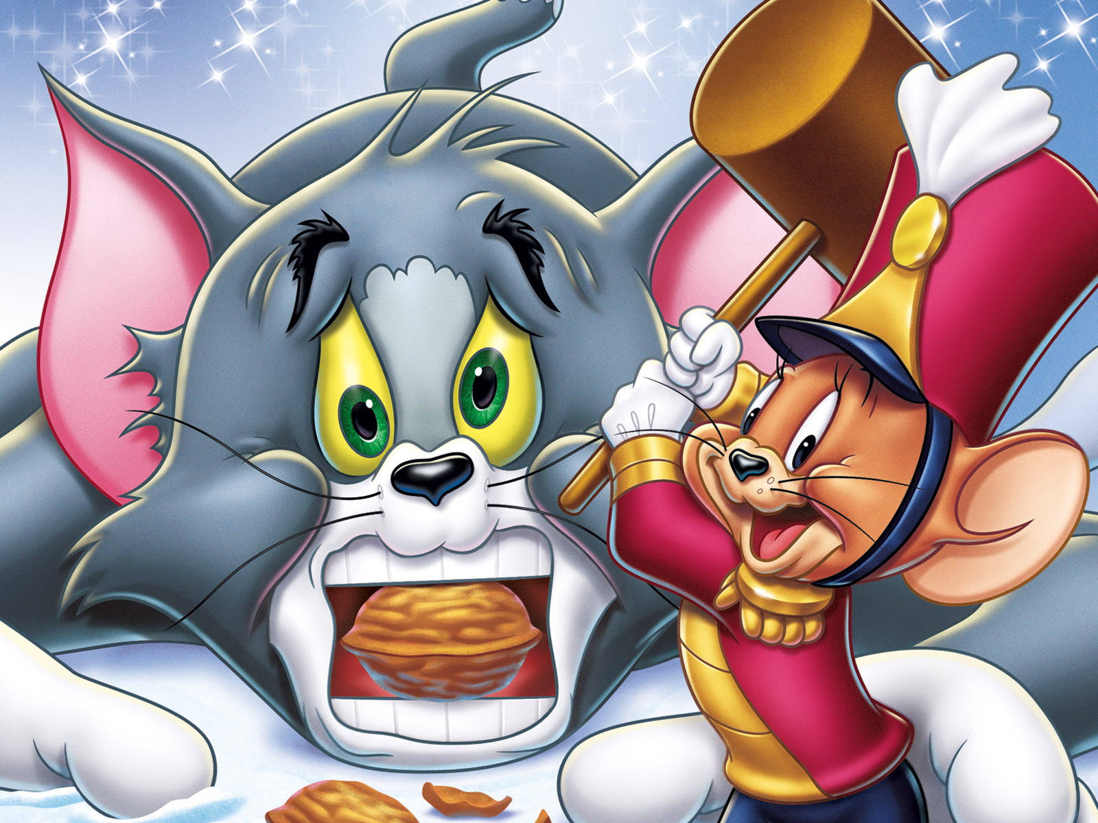 Tom And Jerry Cartoon Nutcraker Tale Wallpaper