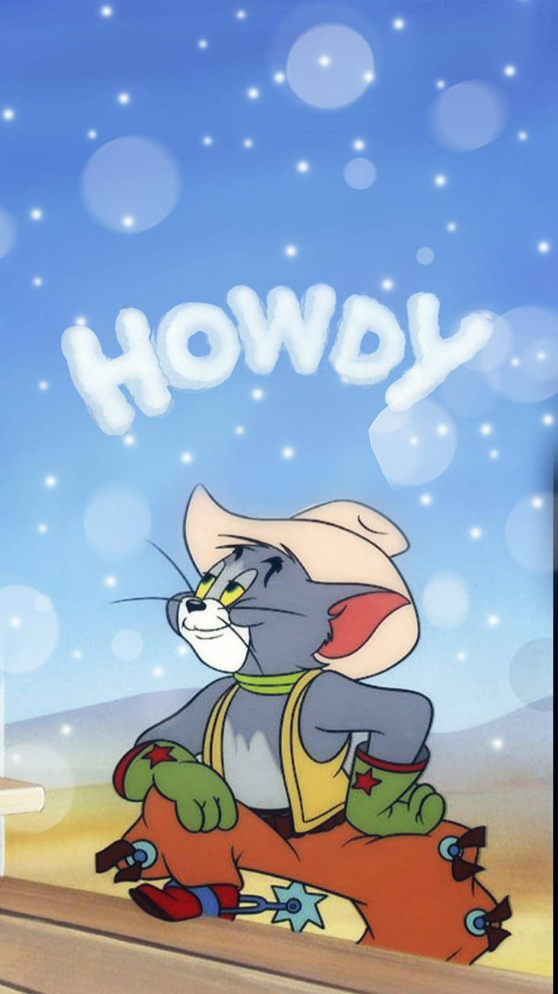 Tom And Jerry Cute Howdy Wallpaper