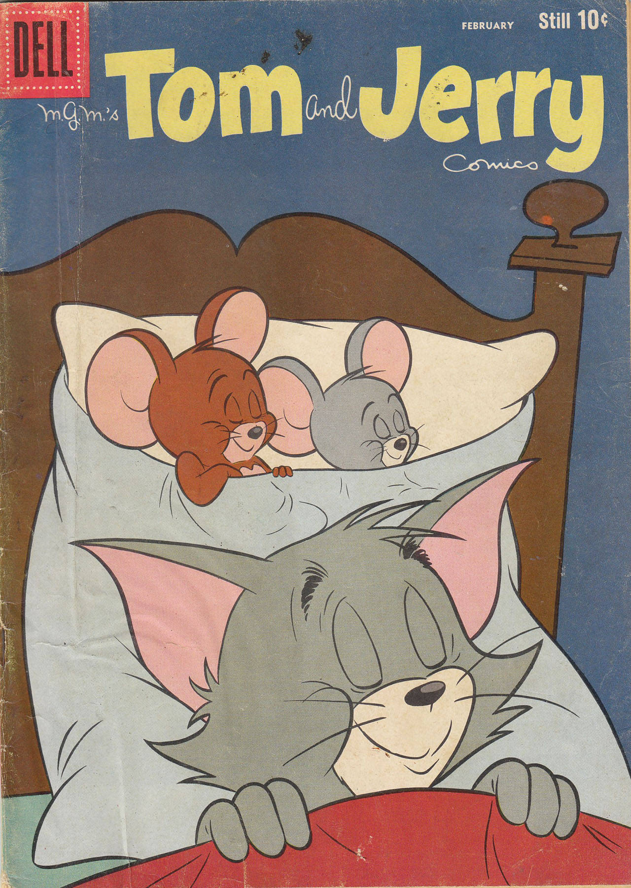 Tom And Jerry Cute Sleeping Wallpaper