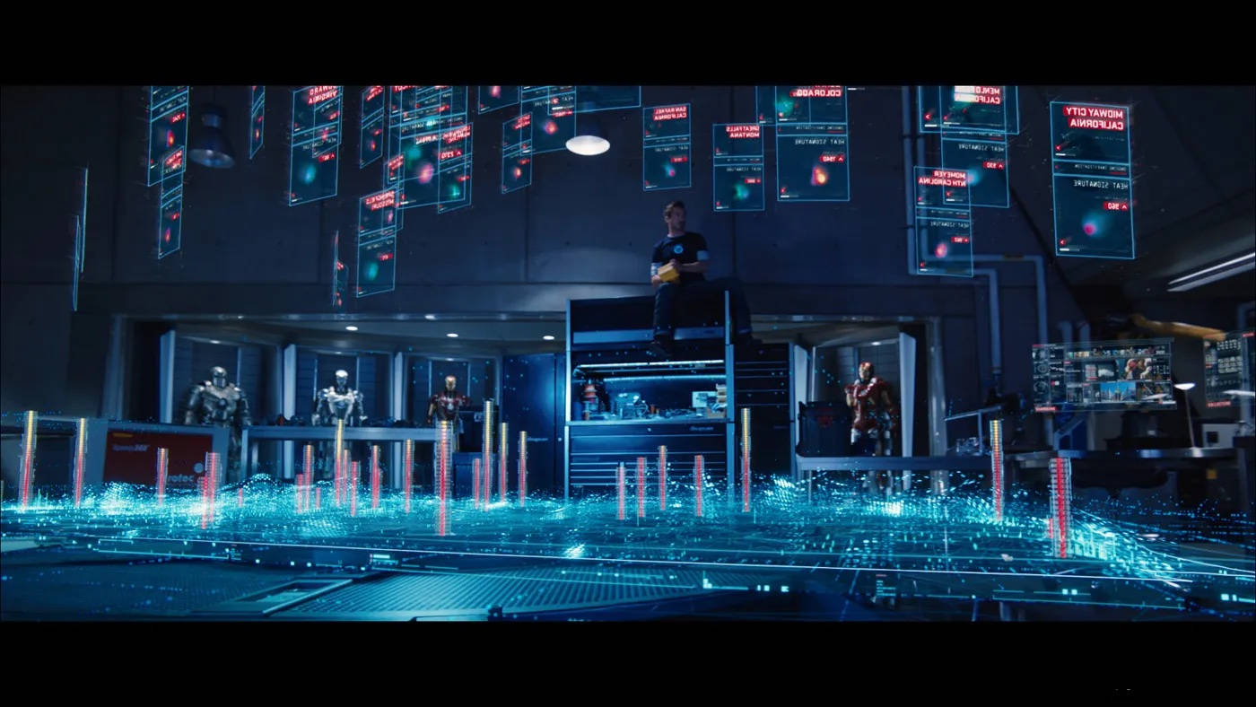 Tony Stark Database Wallpaper
