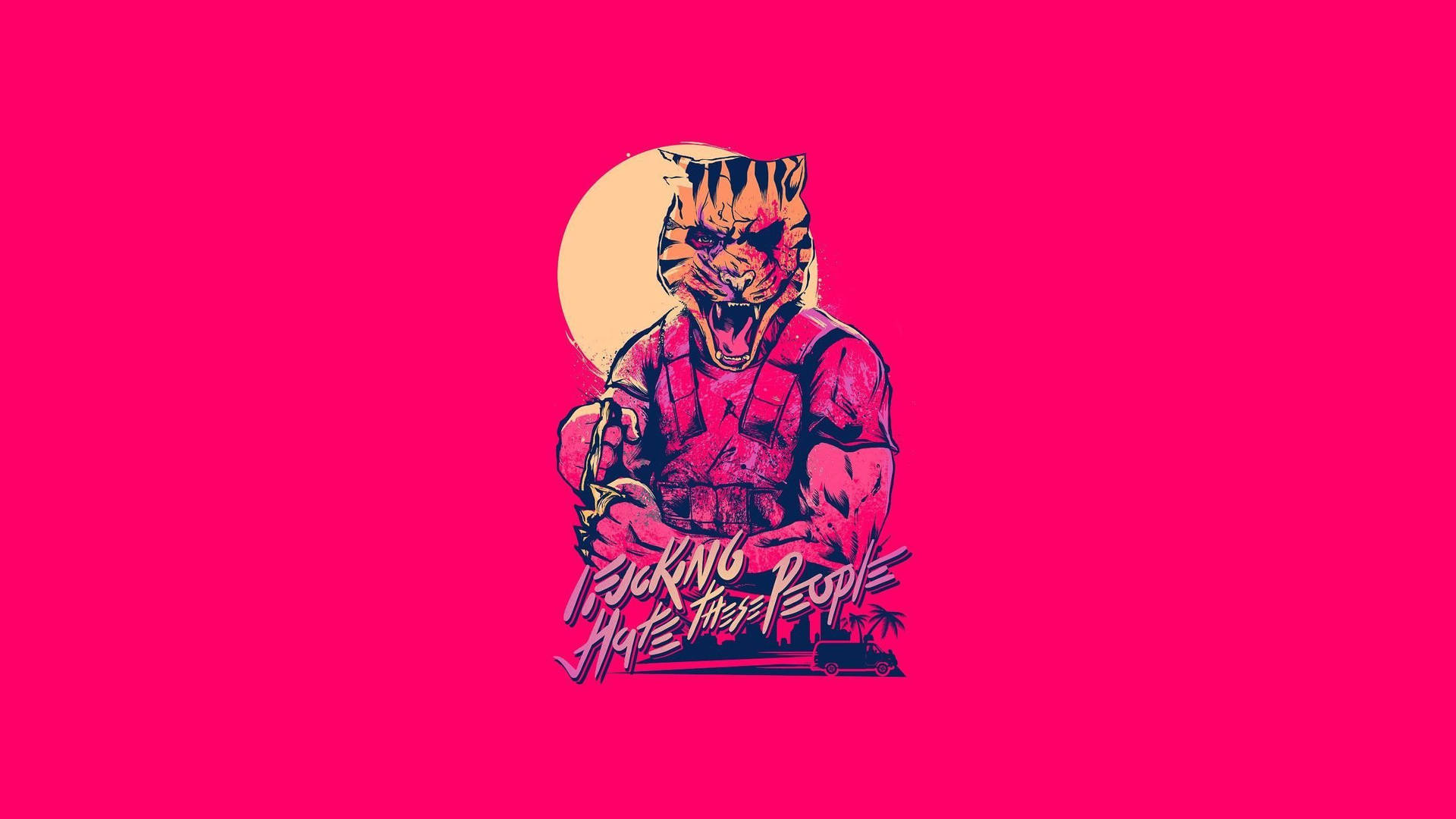 Download free Tony The Tiger Hotline Miami Wallpaper - MrWallpaper.com