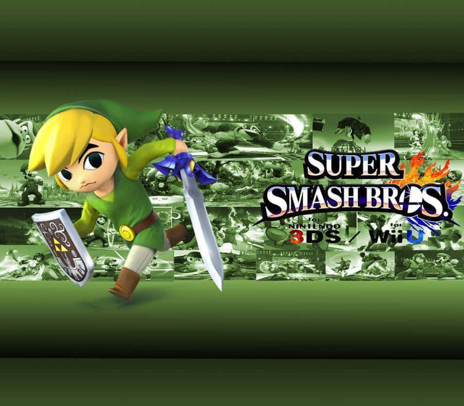 Toon Link For Super Smash Bros Nintendo 3ds Wallpaper