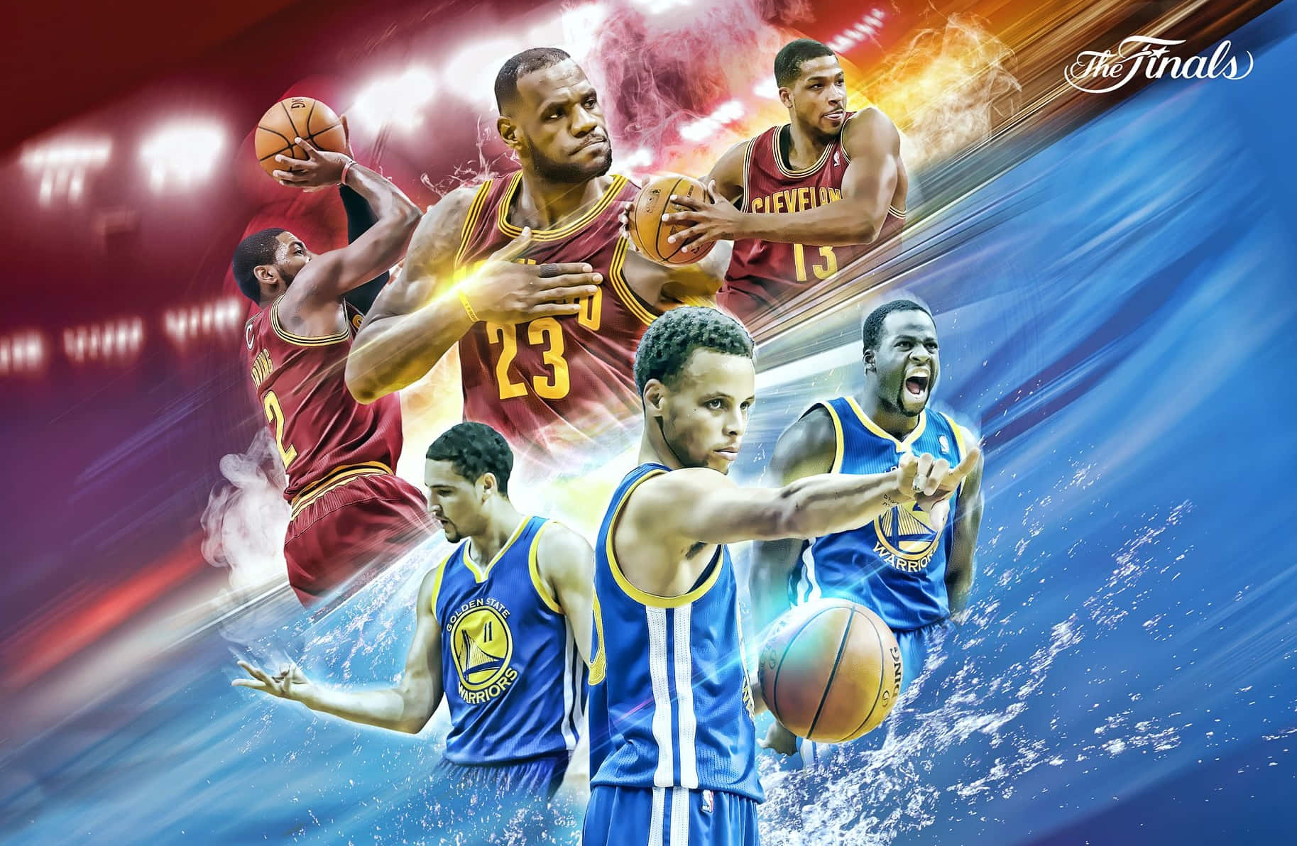 Top Nba Players Dribbling In The 2020-2021 Season Wallpaper