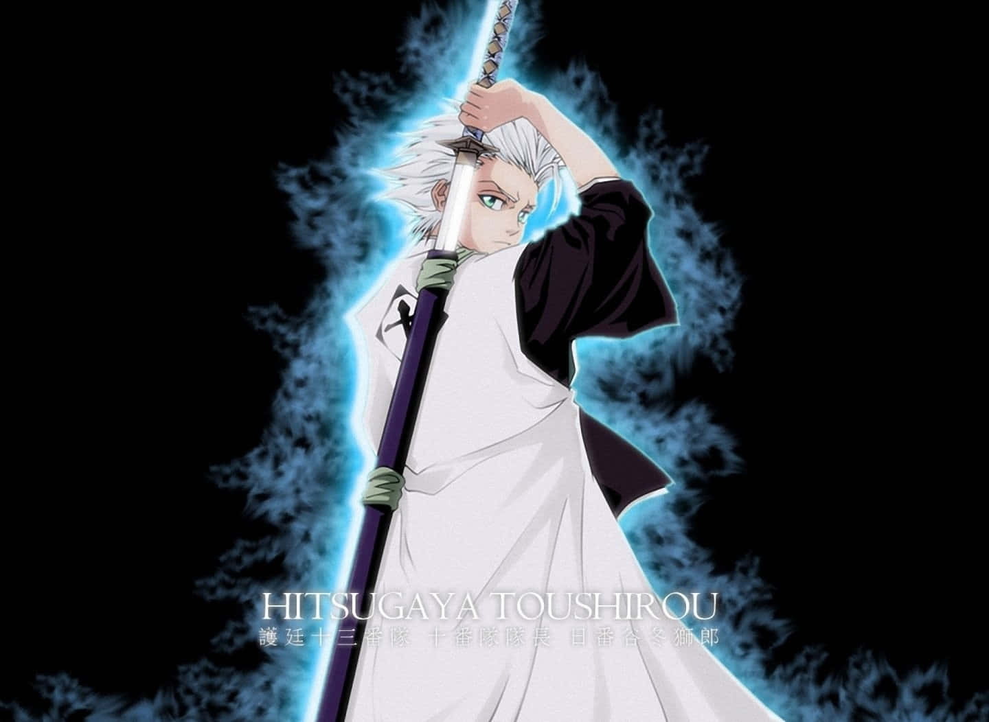 Toshiro Hitsugaya, The Youngest Captain In The Gotei 13. Wallpaper