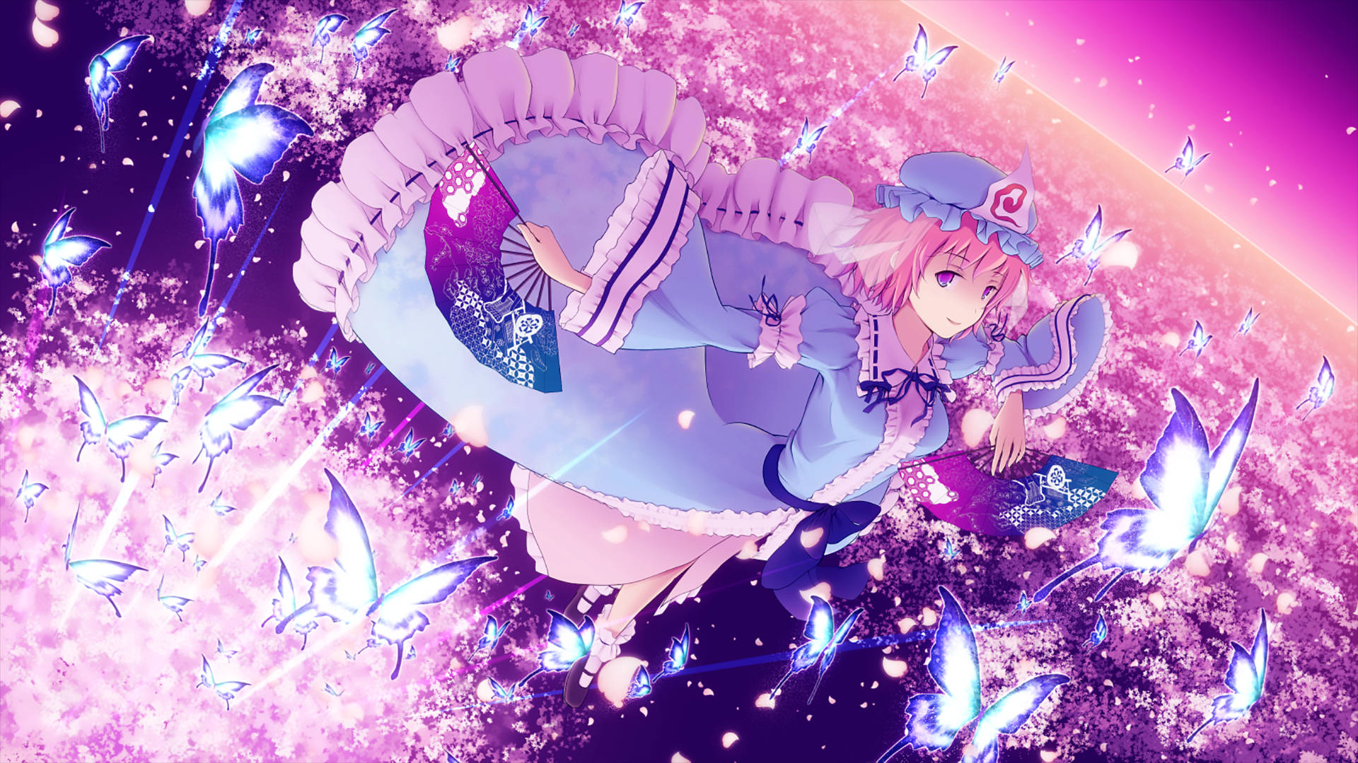 Download free Touhou Project Yuyuko Saigyouji Wallpaper - MrWallpaper.com