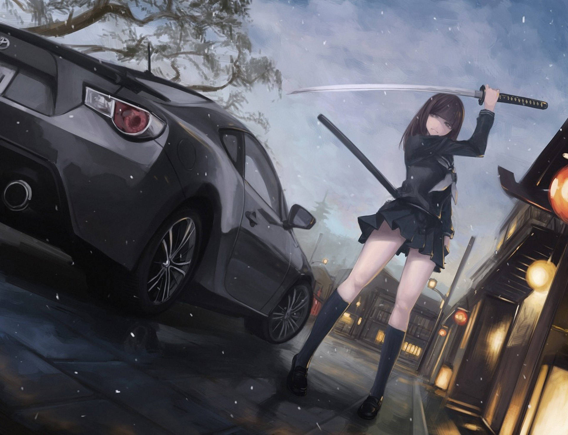 Download free Toyota 86 Anime Car Wallpaper - MrWallpaper.com