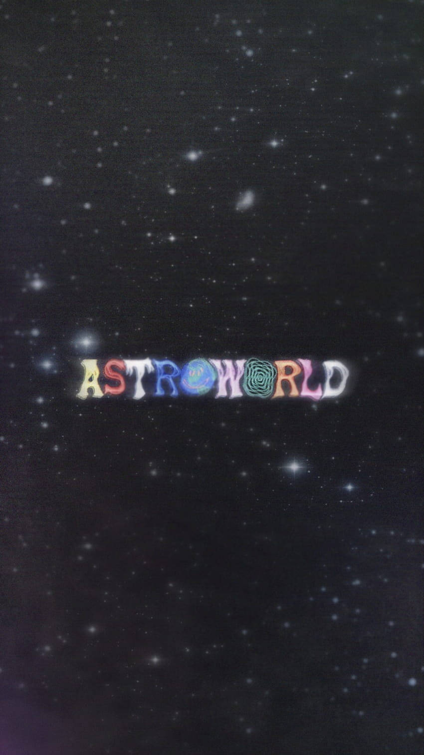 Travis Scott Aesthetic Astroworld Poster Wallpaper