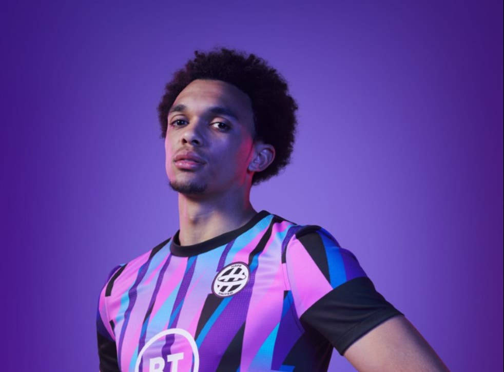 Trent Alexander-arnold Purple Aesthetic Wallpaper