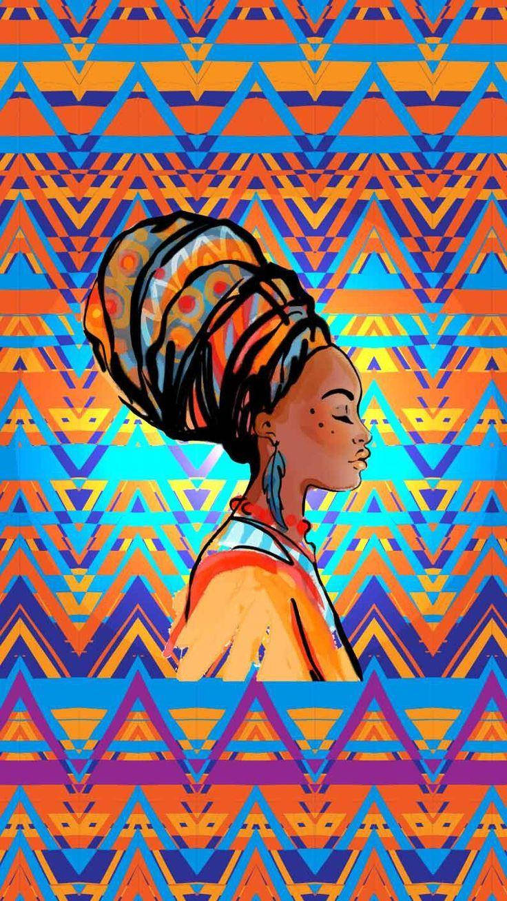 Tribal African Woman Africa Iphone Wallpaper