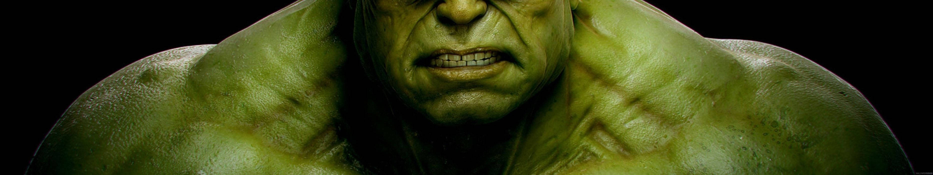 Triple Monitor Hulk Wallpaper