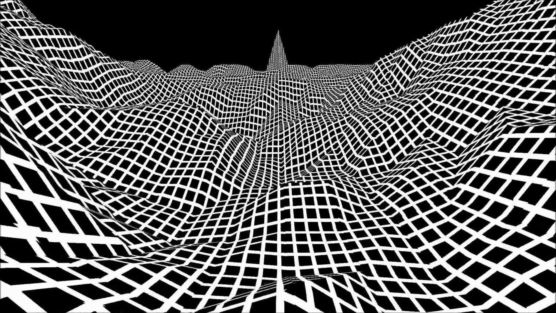 Black grid online wallpaper