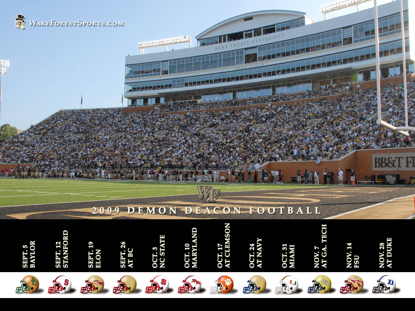 Truist Field At Wake Forest University Wallpaper