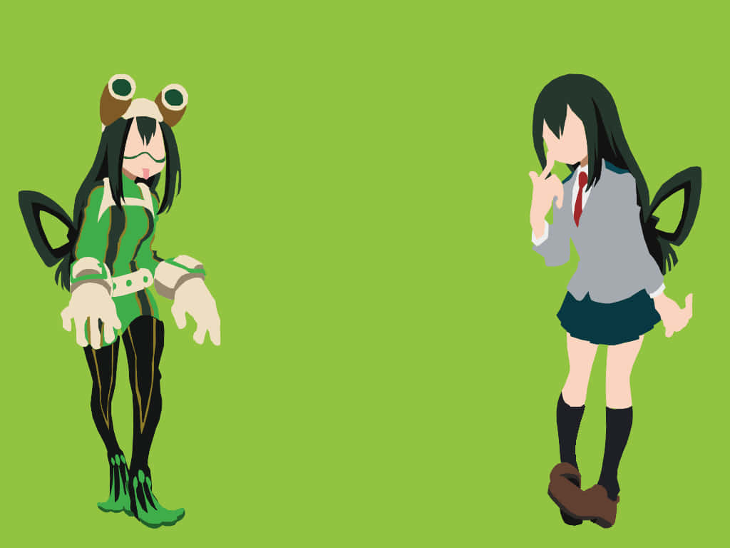 Tsuyu Asui 1024 X 768 Wallpaper