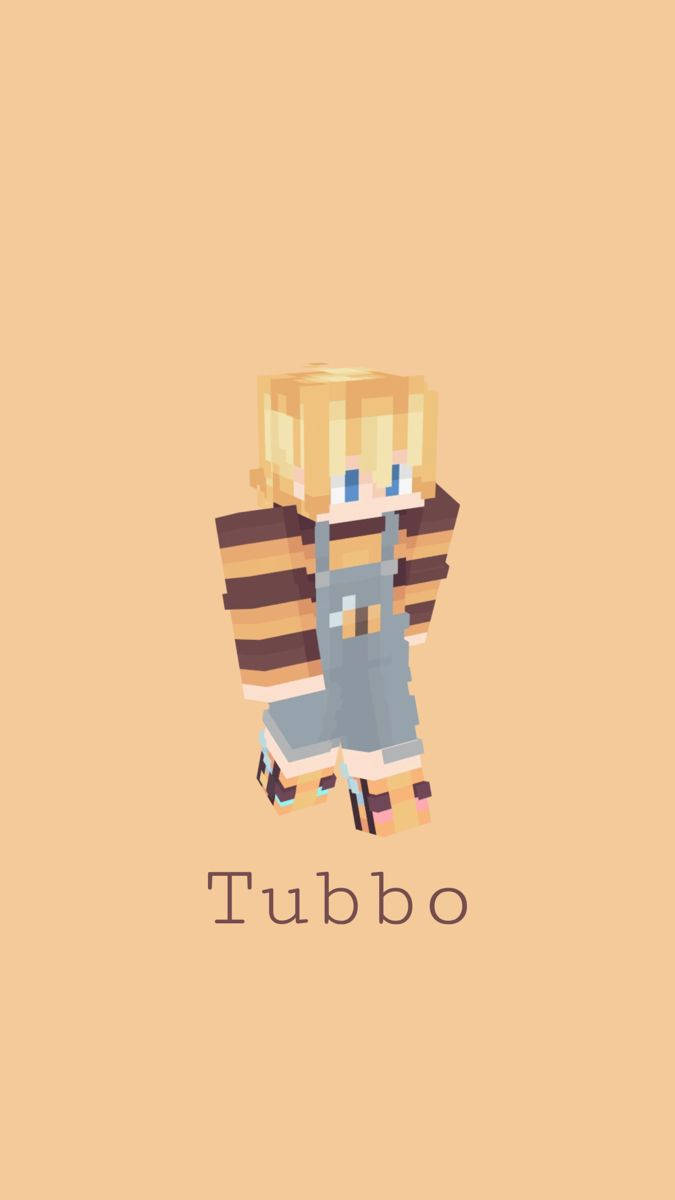 Tubbo Minecraft Character Wallpaper