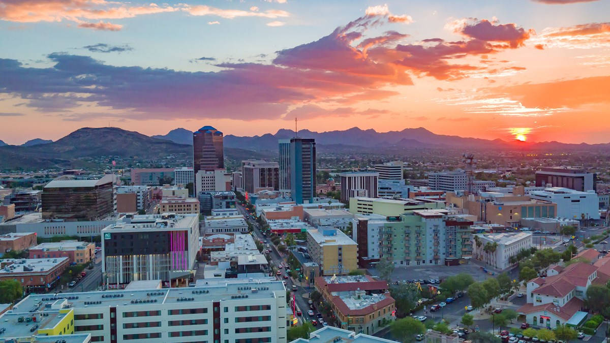 Tucson Aerial View Wallpaper