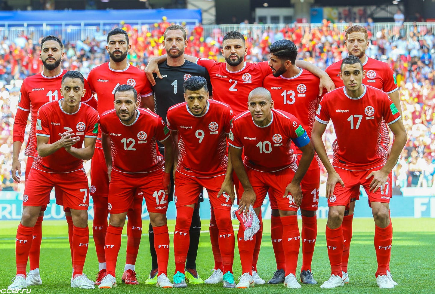 Tunisia National Football Team Players 2018 World Cup Wallpaper