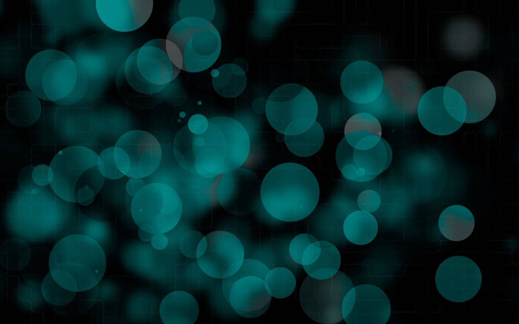 Turquoise Blurred Abstract Wallpaper