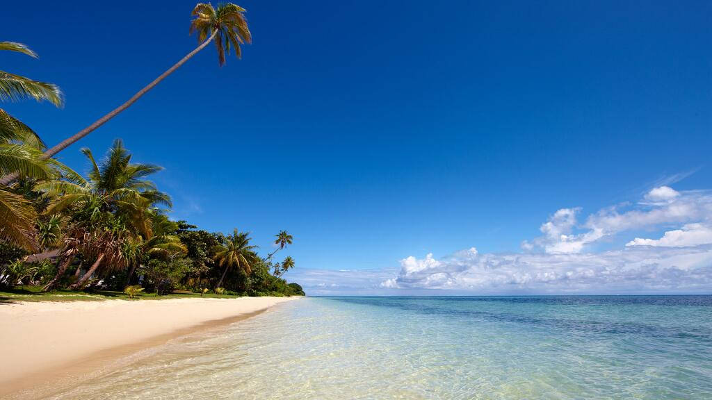 Tuvalu Beautiful Sand Wallpaper