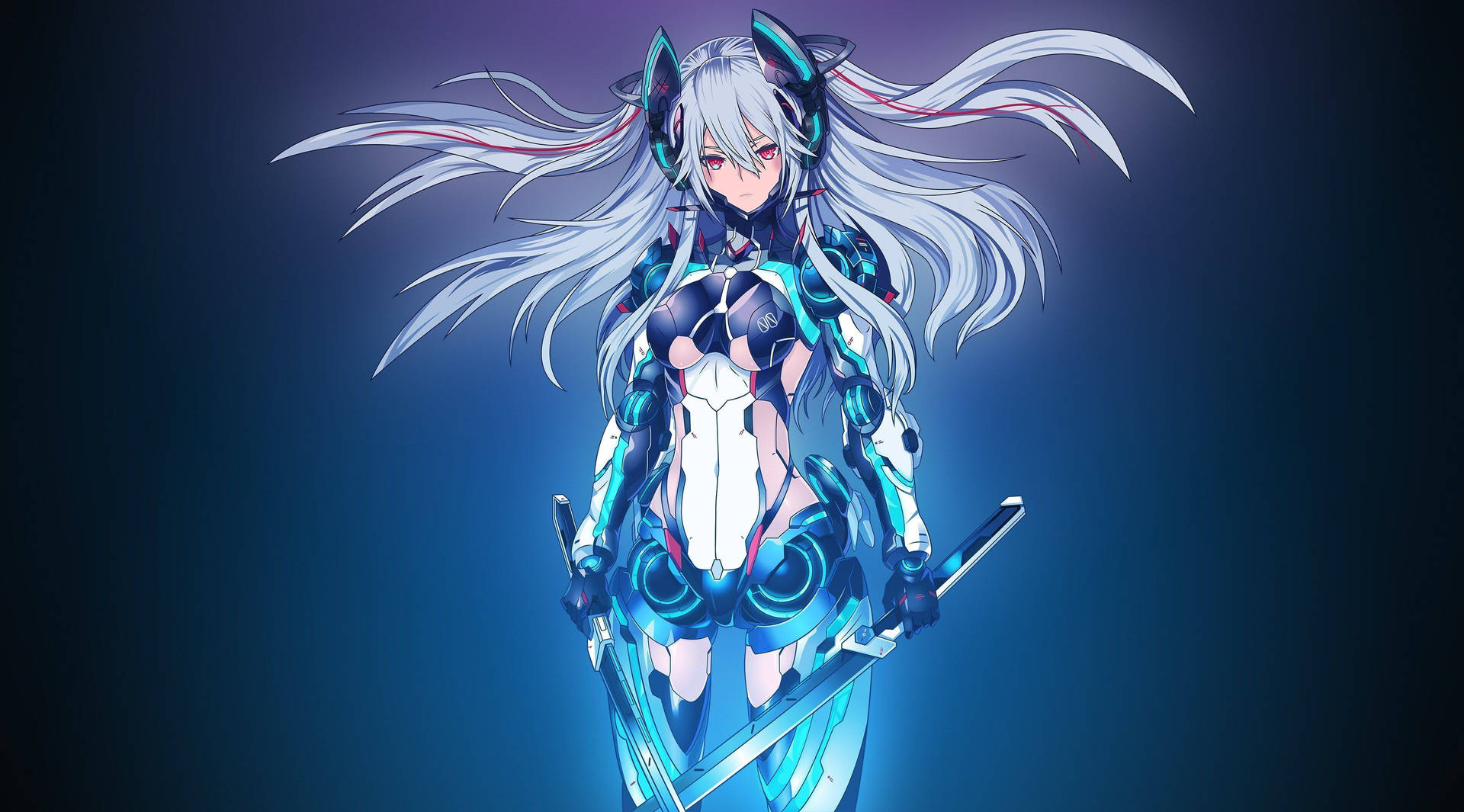 Download free Tv 4k Anime Girl Mecha Suit Wallpaper - MrWallpaper.com