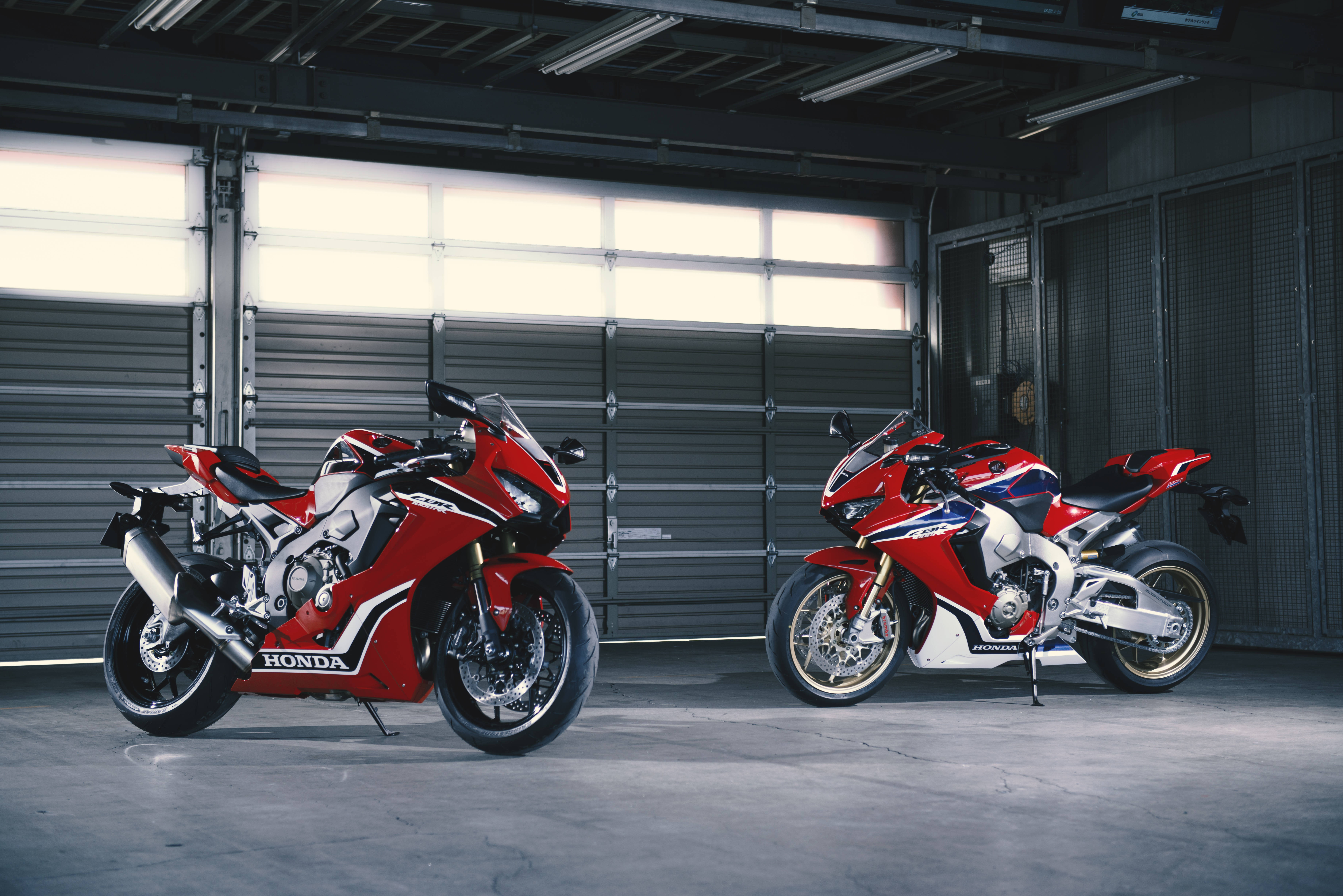 Two Red Honda 1920x1080 Motorcycle Wallpaper