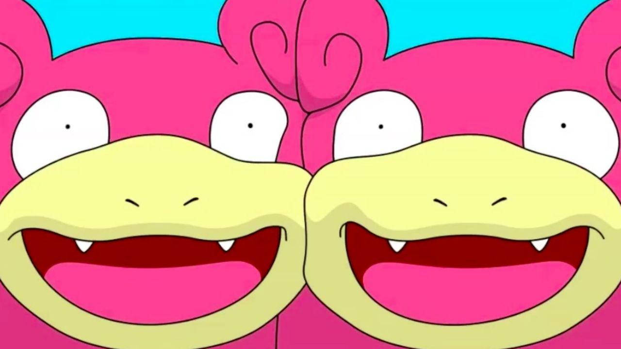 Two Slowpoke Characters Wallpaper