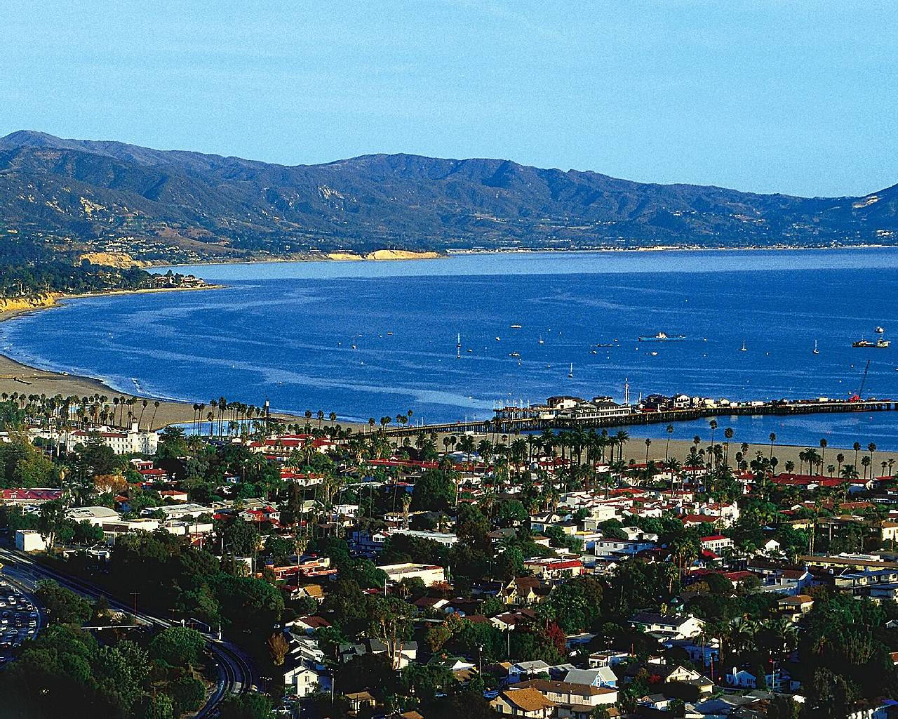 Ucsb Beach View Wallpaper