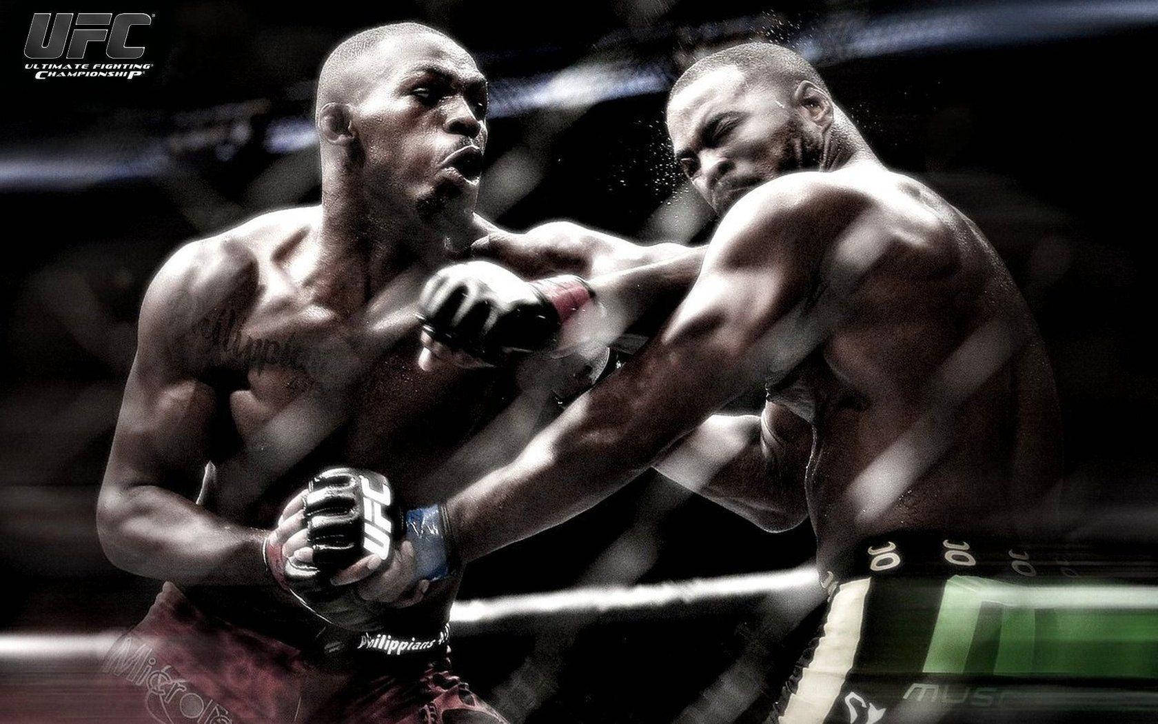 Ufc Jon Jones Versus Anderson Silva 4k Action Wallpaper