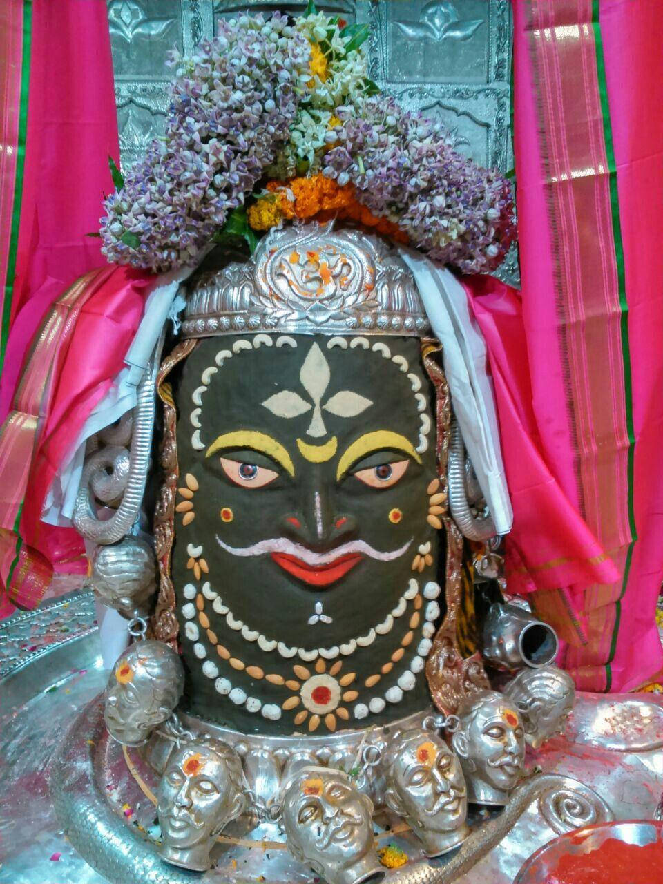 Ujjain Mahakal Shiva Head Wallpaper